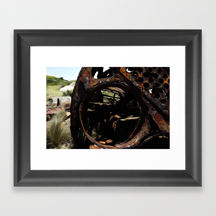 The ship ashore 3 Framed Art Print