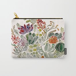 Succulents  Carry-All Pouch