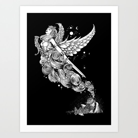 The Night Before the Battle Art Print