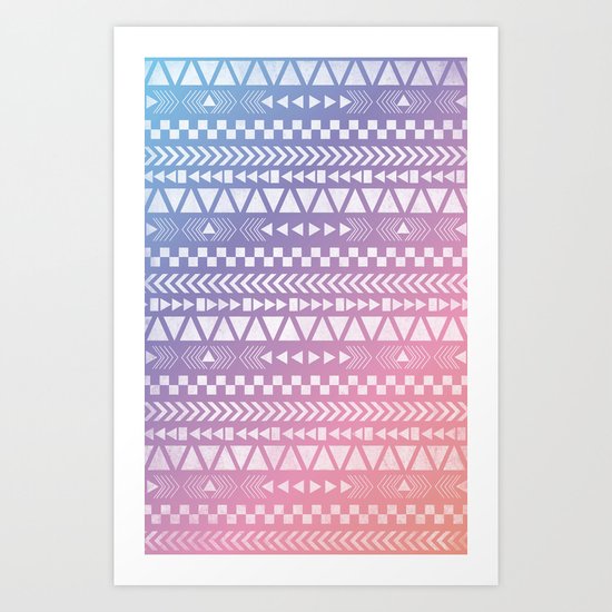 Tribal Pattern Art Print