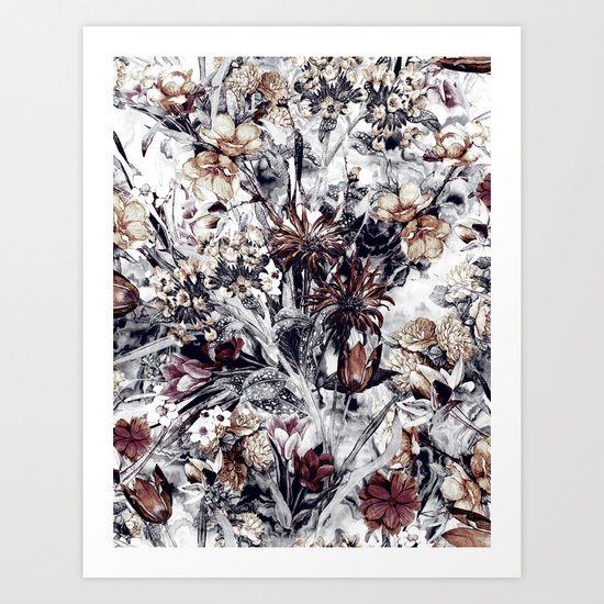 Winter Garden Art Print