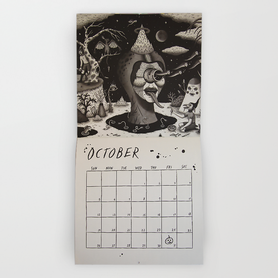 Society6 Artist Calendar 2014 Editions by society6 Society6