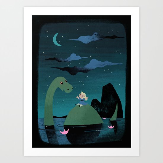 Night Falls Art Print