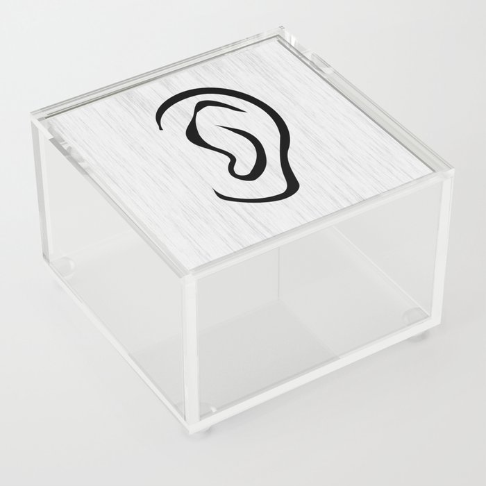 The ear Acrylic Box