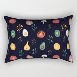Vegetables pattern Rectangular Pillow