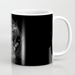 Spooky Skull Evil Illustration Mug