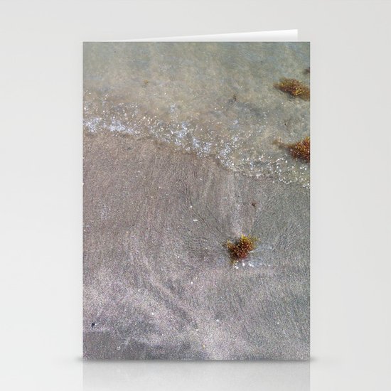 Sandy Waves Stationery Cards