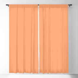 Enthusiastic Orange Blackout Curtain