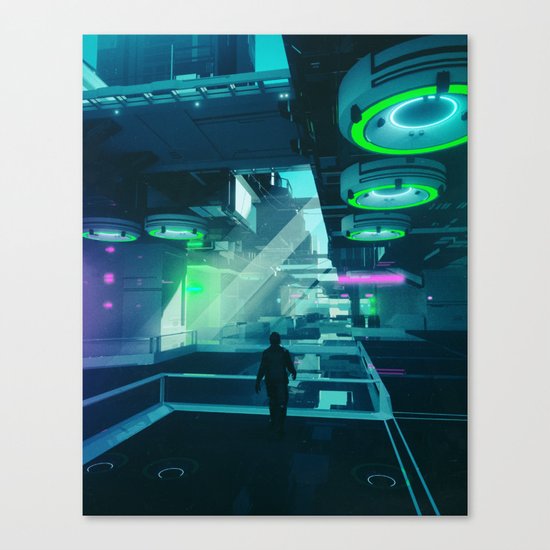 TURBINE.FOUR (everyday 11.05.16) Canvas Print