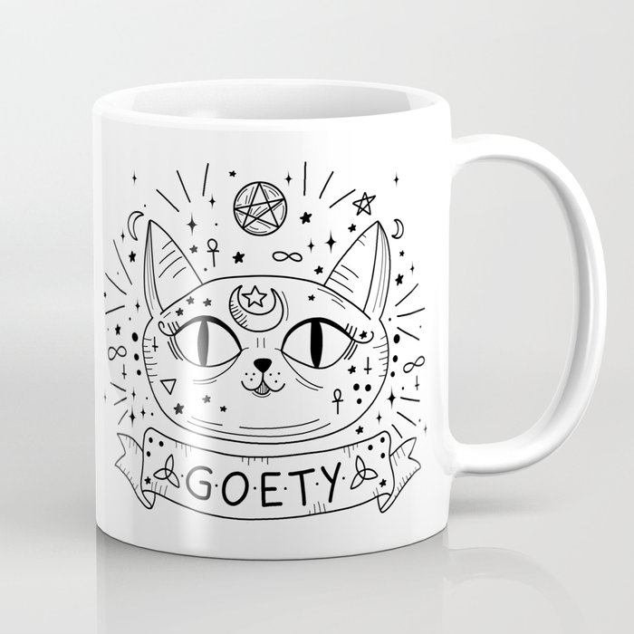 Gothic cat Coffee Mug