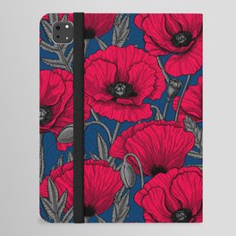 Night poppy garden  iPad Folio Case