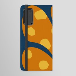 Spots patterned color leaves 3 Android Wallet Case