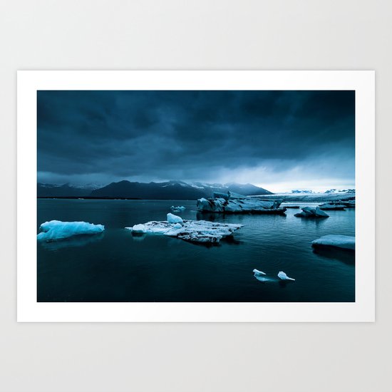 Blistering Cold Art Print