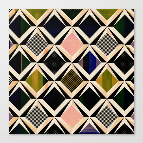 discovering diamonds Canvas Print