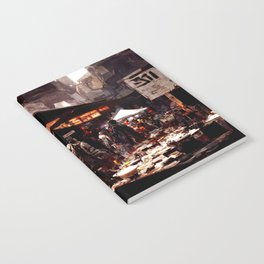 Post-Apocalyptic street market Notebook
