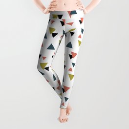 Triangle colorful pattern Leggings