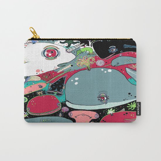 whale narwhal hammerhead shark sealife Carry-All Pouch