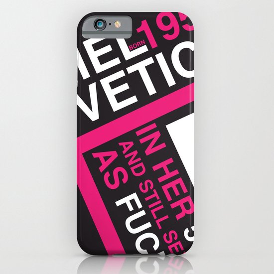Helvetica: Born 1957 iPhone & iPod Case