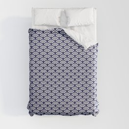 Decorative Seigaiha // Japanese Collection Duvet Cover
