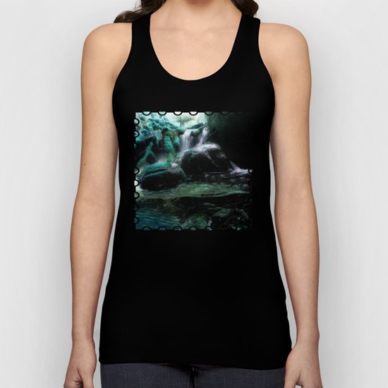 The Tourmaline Showers of the Underground Cavern Unisex Tank Top