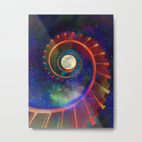 Reach for the Moon Metal Print