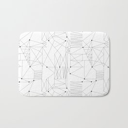 LINES OF CONFUSION Bath Mat