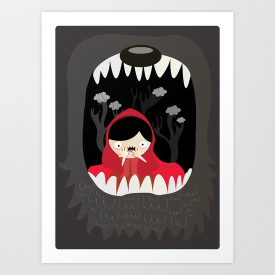Red Art Print