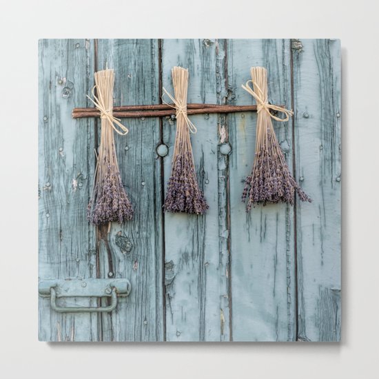 Lavender - Summer Provence purple Flower Flowers my love #Society6 Metal Print