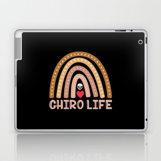 Chiropractic Chiro Life Spine Chiropractor Laptop & iPad Skin