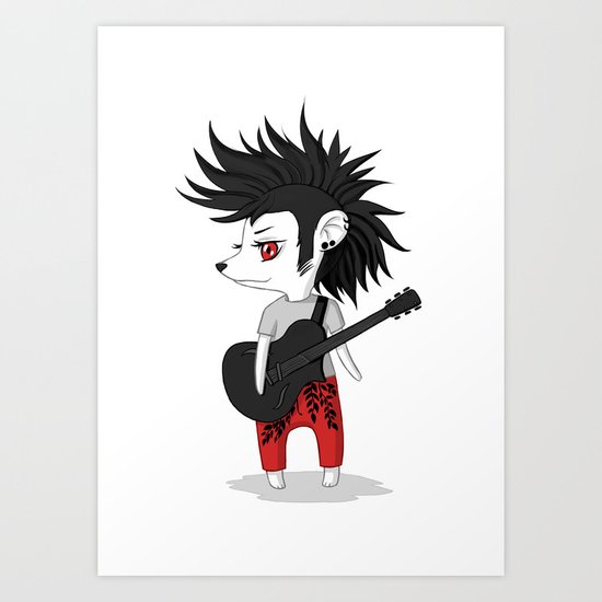 Rocker Art Print