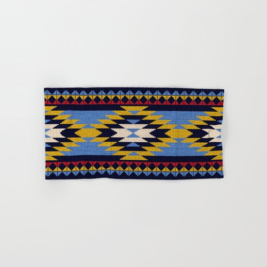 Aztec pattern Hand & Bath Towel