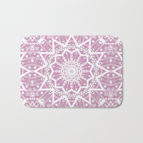 Winter evening . Bath Mat