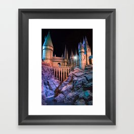 Hogwarts Is My Home Framed Art Print