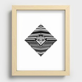Contemporary Pyramid One Recessed Framed Print
