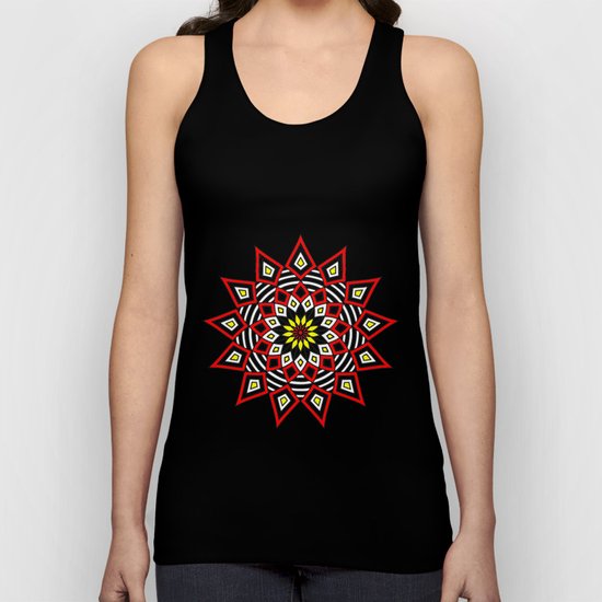 Stars Up to the Sky | Mandhala | Mother Star Unisex Tank Top