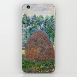Claude Monet - Haystacks near Giverny iPhone Skin
