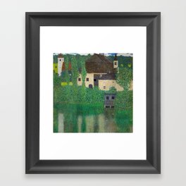 Gustav Klimt - Water Castle Framed Art Print