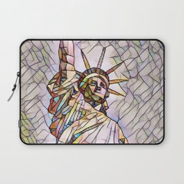 Statue of Liberty Mosaic Laptop Sleeve
