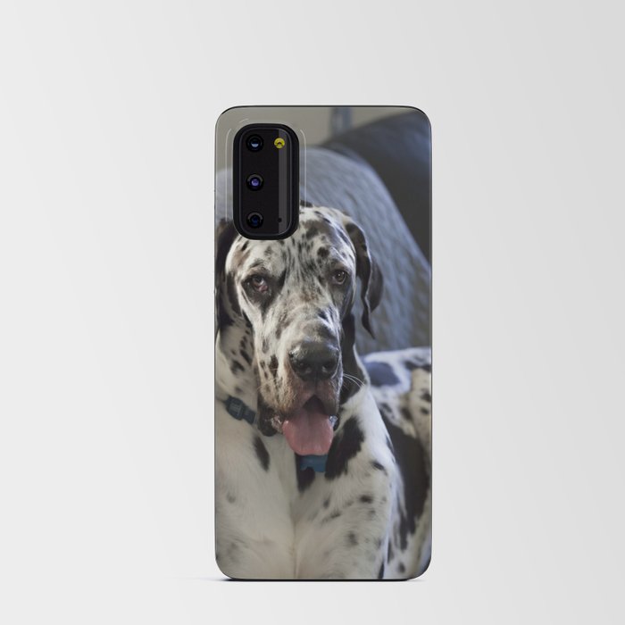Great Dane on Sofa Android Card Case
