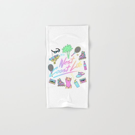 West Coast Life #2 Hand & Bath Towel
