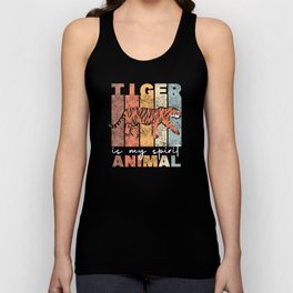 Tiger Is My Spirit Animal - Sweet Tiger Vintage Unisex Tank Top