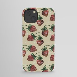 Strawberries iPhone Case
