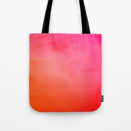 PinkOrange Gradient Tote Bag