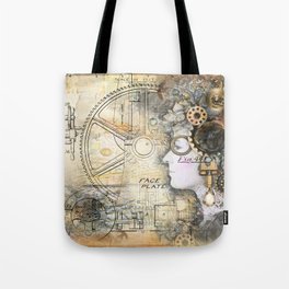 Steampunk Artist Tote Bag