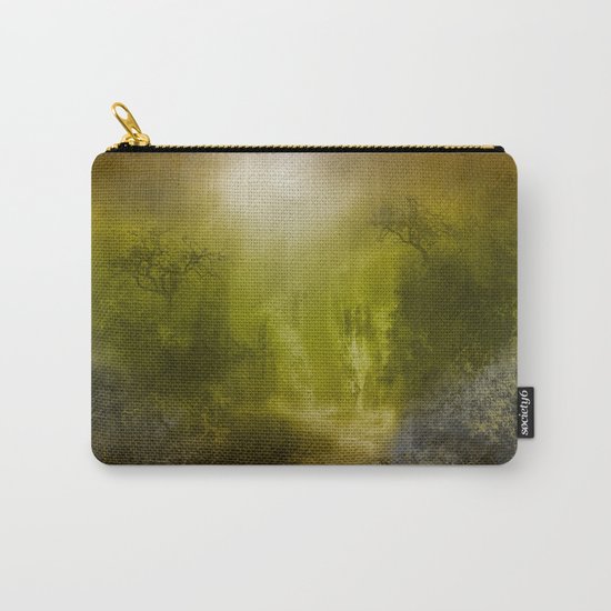 gold forest landscape Carry-All Pouch