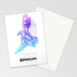 Justin Barcia Fan Piece Stationery Cards