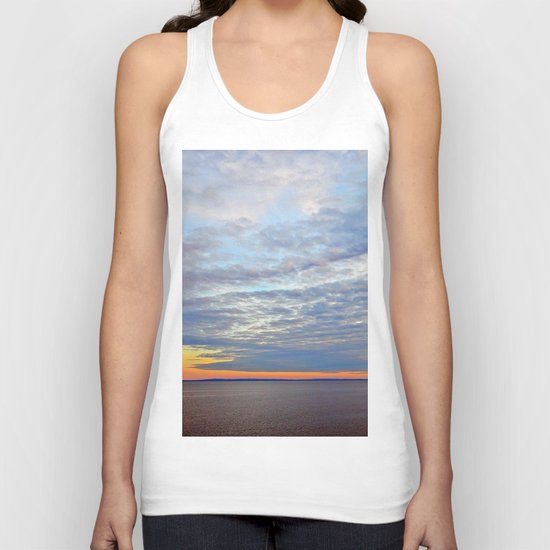 Northumberland Strait at Dusk Unisex Tank Top