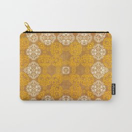 Golden Sands of the Lost Desert Mandala Carry-All Pouch