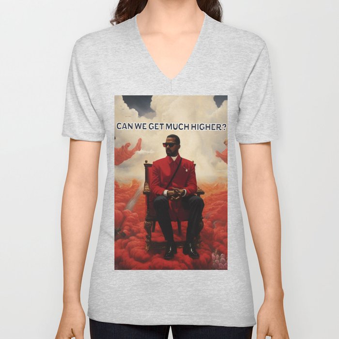 Can We Get Much Higher? V Neck T Shirt