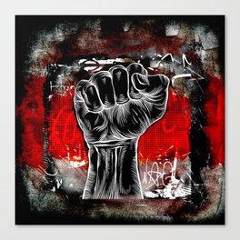 Power to the people Canvas Print
